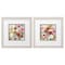 Homeroots Set Of Two Leas Garden Distressed White Framed Wall Art, 2PK 649299 - alternate 4