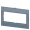 Siemens cover frame for door cutout 101.6 x 45.65 mm WxH accessory for: circuit 3VA9054-0SB10 - alternate 1