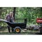 Polar Trailer Heavy Duty 1200 lb. 15 Cubic Foot ATV UTV Lawn Mower Trailer HD1200, Black 8232 - alternate 4