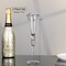 Dinewares 2 Piece Elegant Crystal Set Wedding Champagne Glasses with Diamond Rhinestone Accents and a QI004759.SI.2 - alternate 10