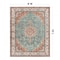 World Rug Gallery Traditional Oriental Medallion Washable Non Slip Area Rug 8 ft x 10 ft Multi WR84MULTI8X10 - alternate 10
