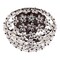 Jonathan Y Izzy 15.5" 2-Light Modern Glam Metal Dome LED Flush Mount w/Crystal Flower Accents, Oil Rubbed Bronze JYL9043C - alternate 10