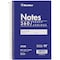 Blueline White Paper Wirebound Steno Pad, Blue REDAT35B - alternate 1