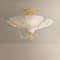 Hudson Valley Lighting Gerhard 3 Light Semi Flush in Aged Brass Finish AH4619-AGB - alternate 6