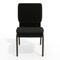 Flash Furniture Dot Fabric Church Chair, Black XU-CH-60096-BK-GG - alternate 8