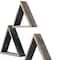 Homeroots Set of Three Gray Wood Square Hanging Dimensional Sculpture, 3PK 380356 - alternate 7