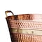 Kings County Tools Copper Metal Tub with Sturdy Brass Handles 25QT Heavy Duty Metal Basket GW86A09-02 - alternate 10