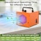 Edendirect 10000 sq. ft. High Capacity  Ozone Generator in Orange with Fan and Timer for Smoke ZR-CYF-080O - alternate 9
