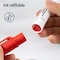Deli MATE Dry-Erase Marker, Bullet Tip, Red, Low-Odor, 12PK EU00340 - alternate 4