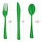 Smarty Had A Party Green Disposable Plastic Party Cutlery Set, 1800PK 410CS-G-CASE - alternate 7