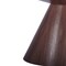 Homeroots 59" Brown Rounded Solid Wood Pedestal Base Dining Table 370716 - alternate 4