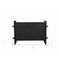 Homeroots 46" Dark Gray Solid Wood Dresser 564525 - alternate 8