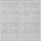 Homeroots 5' X 8' Silver And Ivory Southwestern Washable Indoor Outdoor Area Rug 593721 - alternate 8