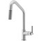 Vigo Utopia Single Handle Pull-Down Sprayer Kitchen Bar Faucet in Stainless Steel VG02038ST - alternate 1