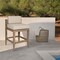 Armen Living Vivid Outdoor Patio Counter Stool in Light Eucalyptus Wood with Taupe Olefin Cushions LCVIBAEUCTP26 - alternate 7