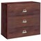 Fireking 3 Drawer, 1 Hr Fire & impact rated, 44" wide lateral Light Walnut 3-4422-CLW - alternate 1