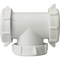 Keeney Mfg 1-1/2'' White Polypropylene Three-Way Coupling Tee 48WK - alternate 5