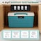 Serenelife Lockable Storage Container Bin, 8.5 Gallon Capacity Heavy Duty Storage Box with Combination Lock SLSBXN750BL - alternate 5