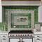 Apollo Tile 6x6 in. Glossy Deep Forest Green Porcelain Square Wall and Floor Tile 4.65 sq ft/case, 19PK UMB88VERDOTA - alternate 6
