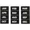 Mastervision Magnets, 12Months, Black, PK12 FM1108 - alternate 1