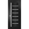 Sartodoors Solid Interior French Black 30x84 Solid Core Modern Interior QUADRO4088ID-BLK-3084 - alternate 1