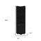 Homeroots 15" Black Wood Freestanding Bathroom Vanity 564774 - alternate 8