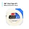 3M Floor Marking Tape, vinyl, No Legend, White, 3/4 in W., 5.2 mil Thickness 471 - alternate 7