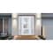 Vdomdoors Front Exterior Prehung FiberGlass Door Frosted Glass / Manux 8552 White Silk / 2 Sidelight Exterior MANUX8552EXD-WS-W16+30+16 x H80-RH - alternate 3