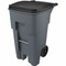 Rubbermaid Commercial 65 gal. Square Trash Can FG9W2100GRAY - alternate 1