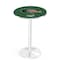 Holland Bar Stool Co 36" Chrome UAB Pub Table, 36" dia. Top L214C3636AlaBir - alternate 1