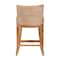Bali & Pari Ridley Woven Seagrass Counter Stool, White Wash 265-14525-ZORO - alternate 9