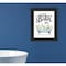 Homeroots Hot Bath Black Framed Print Bathroom Wall Art 530060 - alternate 3