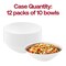 Smarty Had A Party 16 oz. White with Silver Rim Organic Round Disposable Plastic Soup Bowls (120 Bowls), 120PK 9316-WHS-CASE - alternate 8