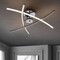 Jonathan Y Crucis 31.5 in. Modern Metal Integrated LED Semi Flush Mount, Chrome JYL7031A - alternate 10