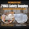 Powertec Safety Goggles, Scratch Proof UV Protection, Clear Anti-fog, Chemical Splash Protective Eyewear 71563N - alternate 7