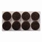 Scotch Felt Pad Protectors, 1in Diameter, Brown, 32PK SP822-NA - alternate 15