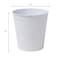 Happimess Remi Modern Classic Textured Steel 2-Gallon Wastebasket, Matte White HPM1112D - alternate 5