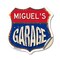 Signmission Miguel's Garage, 18 Inch X 18 Inch, Vinyl Decal SHI-D-18-383-MIGUEL - alternate 1