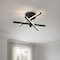 Afx Knoll, 18'' LED Flush Mount, Black KNOF18LAJUDBK - alternate 5