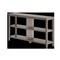 Homeroots Gray Solid and Manufactured Wood and Solid Wood Double Bookcase 379941 - alternate 4