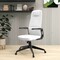 Leisuremod Nexa High Back Swivel Office Chair with Headrest and Nylon Base NO52WL - alternate 9