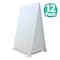 Flipside Premium Corrugated Plastic Dry Erase Tabletop Marquee Easel, 11in. x 17in., 12PK 31278 - alternate 3
