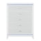 Global Furniture Usa Contemporary Alina White King Bed Group With Led 6250 - alternate 5