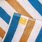 Hospeco Cabo Cabana Chaise Cover 30x85 Navy/Beige - Pack of 2, 2PK P-CC-CC-NV/BG - alternate 4