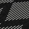 Homeroots 8' Black And Ivory Round Geometric Washable Indoor Outdoor Area Rug 598534 - alternate 5