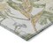 Homeroots 3' X 5' Ivory Wheat And Olive Green Botanical Leaves Washable Indoor Outdoor Area Rug 618406 - alternate 9