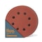 Powertec 5 in. 8 Hole Hook and Loop Sanding Discs, 60 Grit, 25PK 45006N - alternate 1