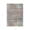 Homeroots 3' X 5' Copper Gray And Blue Striped Washable Indoor Outdoor Area Rug 588052 - alternate 9
