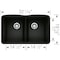 Blanco Diamond Equal Double Bowl, Coal Black 442913 - alternate 3