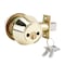 Trans Atlantic Co. DB700 Series Heavy-Duty Commercial Double Cylindrical Deadbolt, Grade 1 in Bright Brass DL-DB760-US3 - alternate 7